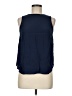 Boden 100% Viscose Blue Sleeveless Blouse Size 8 - photo 1