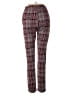 Topshop Plaid Red Casual Pants Size 4 - photo 2