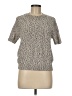 Ann Taylor LOFT Tweed Gray Pullover Sweater Size M - photo 1