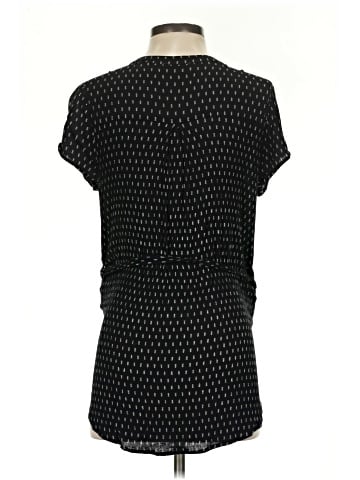 Full Moon Maternity Short Sleeve Blouse (view 2)