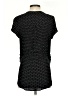 Full Moon Maternity 100% Rayon Polka Dots Black Short Sleeve Blouse Size XS - photo 2