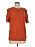 UNTUCKit Orange Short Sleeve Henley Size M - photo 1