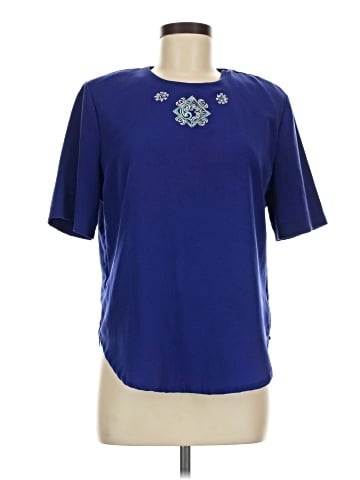 Ali Miles Short Sleeve Blouse (view 1)