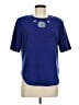 Ali Miles Blue Short Sleeve Blouse Size 6 - photo 1