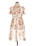 Robert Louis 100% Polyester Floral Ivory Cocktail Dress Size XL - photo 1