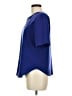 Ali Miles Blue Short Sleeve Blouse Size 6 - photo 5