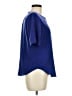 Ali Miles Blue Short Sleeve Blouse Size 6 - photo 4
