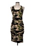 Venus Camo Brown Cocktail Dress Size M - photo 1
