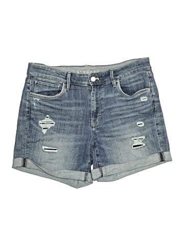 White House Black Market Denim Shorts (view 1)