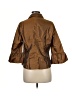 Allison Taylor 100% Polyester Brown 3/4 Sleeve Blouse Size M - photo 2