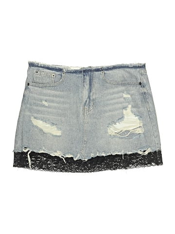 Pookie & Sebastian Denim Shorts (view 1)