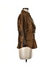 Allison Taylor 100% Polyester Brown 3/4 Sleeve Blouse Size M - photo 4