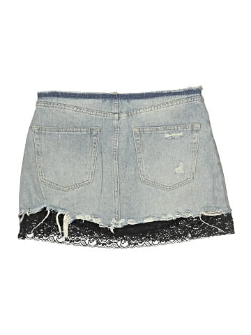 Pookie & Sebastian Denim Shorts (view 2)