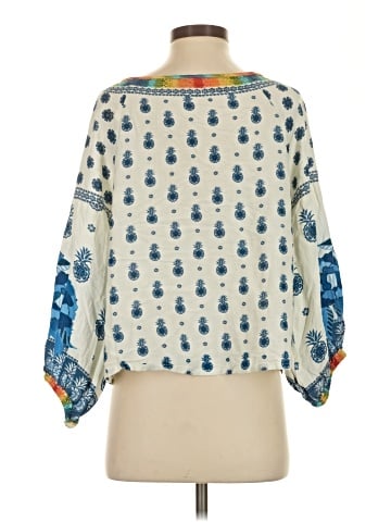FARM Rio 3/4 Sleeve Blouse (view 2)