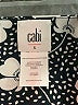 CAbi 100% Polyester Polka Dots Black Short Sleeve Blouse Size S - photo 7