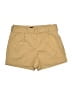 Express Solid Gold Tan Khaki Shorts Size 8 - photo 1