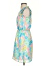 Lilly Pulitzer 100% Polyester Floral Blue Cocktail Dress Size XS - photo 5