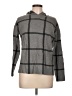 RACHEL Rachel Roy Plaid Gray Pullover Sweater Size L - photo 1