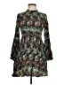 Zara Basic Paisley Teal Cocktail Dress Size M - photo 1