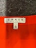Chaus 100% Polyester Orange Sleeveless Blouse Size L - photo 7