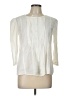 Gap 100% Cotton Ivory 3/4 Sleeve Blouse Size L - photo 1