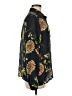 CAbi Floral Black Long Sleeve Blouse Size M - photo 4