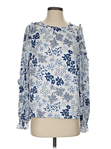 Ann Taylor LOFT Long Sleeve Blouse (view 1)