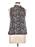 Beacon Apparel Black Sleeveless Blouse Size L - photo 1