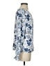 Ann Taylor LOFT Blue Long Sleeve Blouse Size S - photo 4