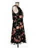 Sam Edelman 100% Polyester Floral Black Cocktail Dress Size 8 - photo 4