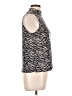 Beacon Apparel Black Sleeveless Blouse Size L - photo 4