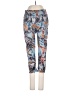 Onzie 100% Polyester Print Blue Active Pants Size S - photo 1