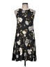 Old Navy Floral Gray Casual Dress Size M - photo 1