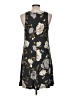 Old Navy Floral Gray Casual Dress Size M - photo 2