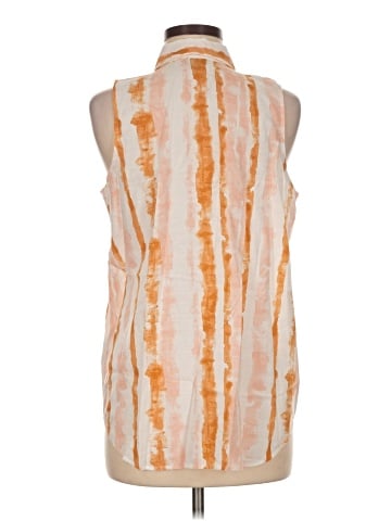 Ann Taylor Factory Sleeveless Button-Down Shirt (view 2)