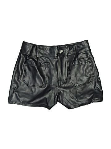 Maeve by Anthropologie Faux Leather Shorts (view 1)