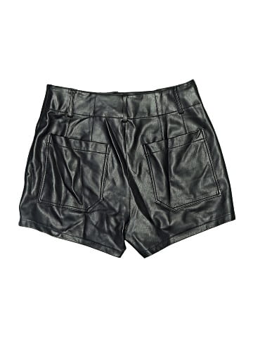 Maeve by Anthropologie Faux Leather Shorts (view 2)