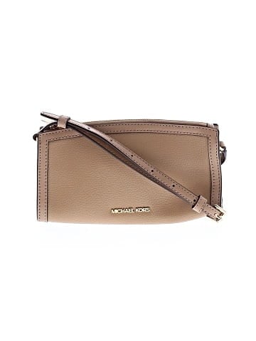 MICHAEL Michael Kors Leather Crossbody Bag (view 1)
