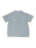 Hanna Andersson Stripes Blue Short Sleeve Button-Down Shirt Size 8 - photo 2
