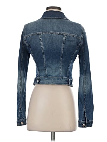 White House Black Market Denim Jacket (view 2)