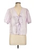 Unbranded Pink Short Sleeve Blouse Size L - photo 1