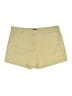 J.Crew Solid Yellow Khaki Shorts Size 12 - photo 1