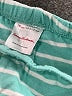 Hanna Andersson Stripes Teal Board Shorts Size 6-12 mo - photo 3