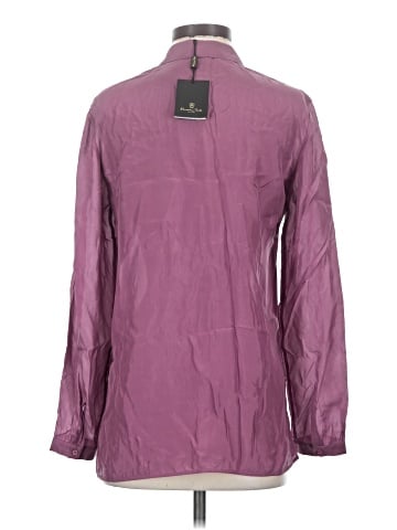 Massimo Dutti Long Sleeve Silk Top (view 2)