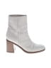 Marc Fisher White Ankle Boots Size 8 1/2 - photo 1