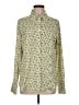 Levi's Floral Green Long Sleeve Blouse Size M - photo 1