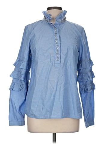 Crown & Ivy Long Sleeve Blouse (view 1)