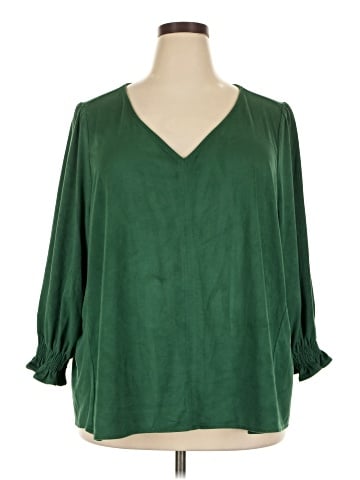 Crown & Ivy 3/4 Sleeve Blouse (view 1)