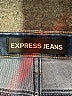 Express Jeans Solid Blue Jeans Size 4 - photo 4