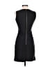 Milly Solid Black Casual Dress Size 0 - photo 2